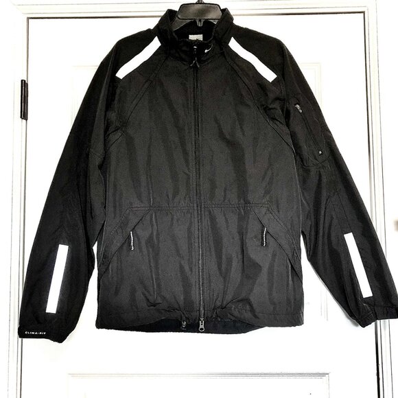 NIKE Clima-Fit Vented Convertible 2-in-1 Jacket Vest Reflective Windbreaker M - Picture 1 of 7
